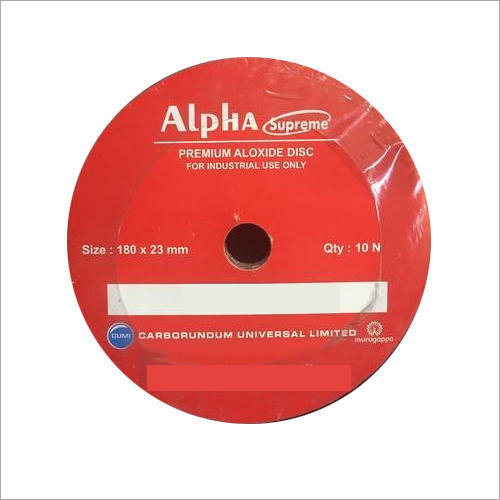 Red Alo Resin Paper Velcro Disc