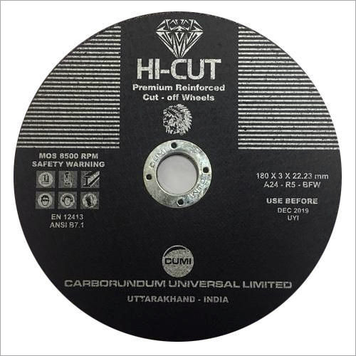 Hi Cut Cutoff Wheel