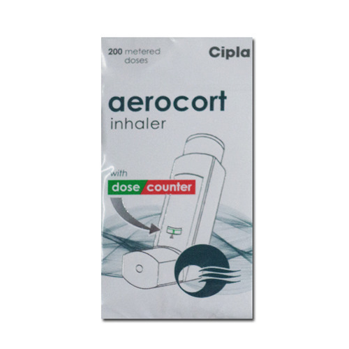 Aerocort Inhaler (Levosalbutamol (50mcg) + Beclometasone (50mcg)
