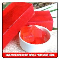 Red Wine Soap Base Ingredients: Herbal