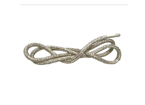 Round Shoe Lace Ss Bm 120 W Lurex Gold Jari