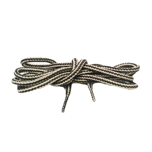 Round Shoe Lace Ss-1471comp.dyed Brown Beige