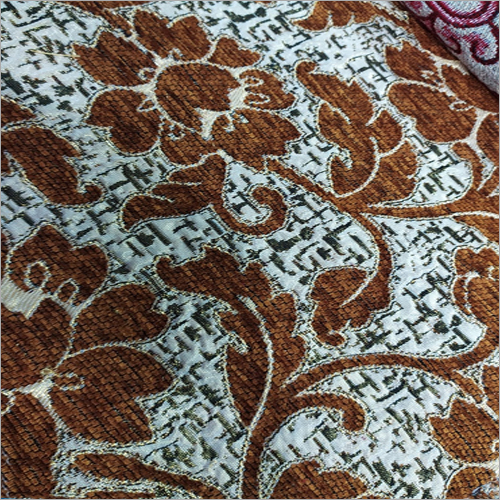 Saneel Leaf Print Sofa Fabric