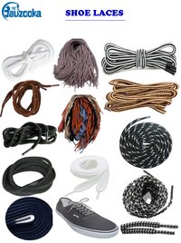 Round Shoe Lace Ss F39 Ht Black & L. Sky Blue