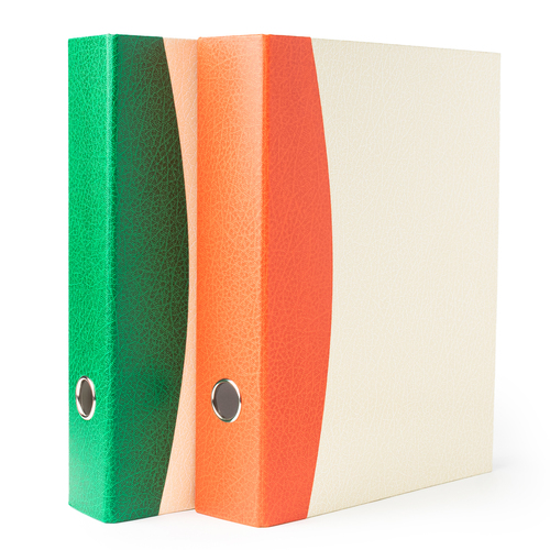 Mahavir Premium - A4 Size - 1.5 Inch - 4D (4 Hole) Ring Binder Files (Green)
