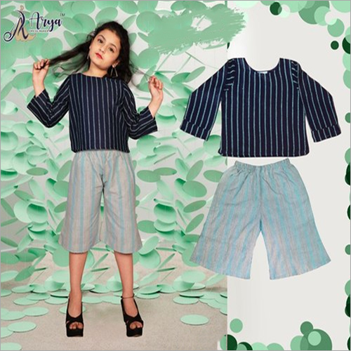 Girl Top and Shot Thread Pant