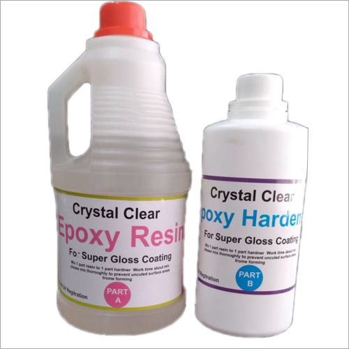 Epoxy Resin and Epoxy Hardener Gloss Coating Chemical