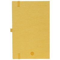 Comma Abaca - A5 Size - Wire-o-bound Notebook (Yellow)