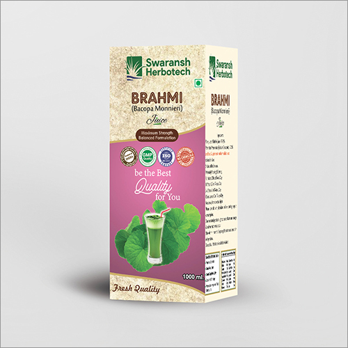 Herbal Brahmi Juice By SWARANSH HERBOTECH LLP