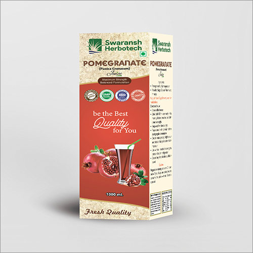 Herbal Pomegranate Juice By SWARANSH HERBOTECH LLP