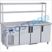 Frostpro Undercounter Fridge With Overhead Shelf
