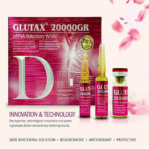 Glutathione 20000Gr Sirna Voluntary White Injection