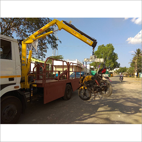 Truck Mounted Crane For 2 Wheeler Towing