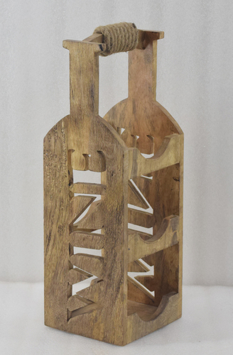 Bottle Stand And Jute Handle