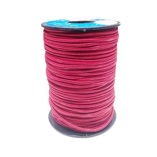 White 2.5 Mm Round Braided Elastic Ss-4920 Rani Pantone 18-2043 Tpg Raspberry Sorbet