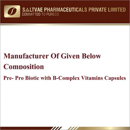 Pre-Pro Biotic With B-Complex Vitamins Capsules