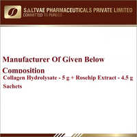 Collagen Hydrolysate-5 G Rosehip Extract-4.5 G Sachets