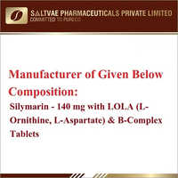 Silymarin-140 MG With Lola (L-Prnithine L-Aspartate) And B-Complex Tablets