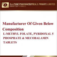 L-Methyl Folate Pyridoxal 5 Phosphate And Mecobalamin Tablets