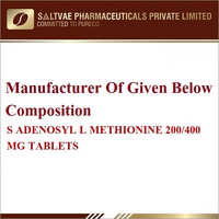 S Adenosyl L Methionine 200-400 MG Tablets