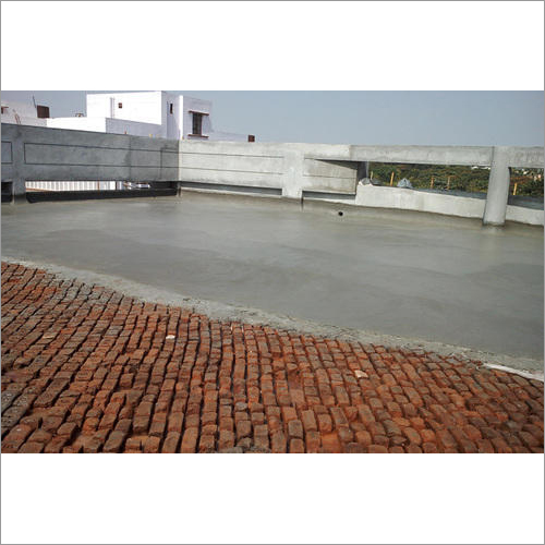 Terrace Finishing With Brick Bat Coba Services
