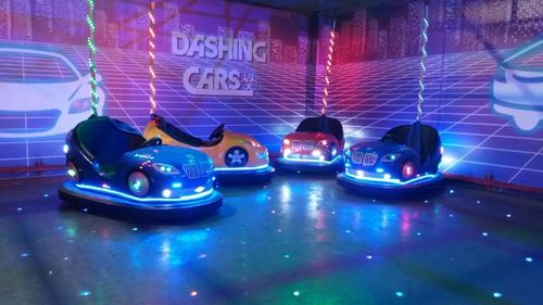 Bumper Cars Area Required: 1000 Square Foot (Ft2)