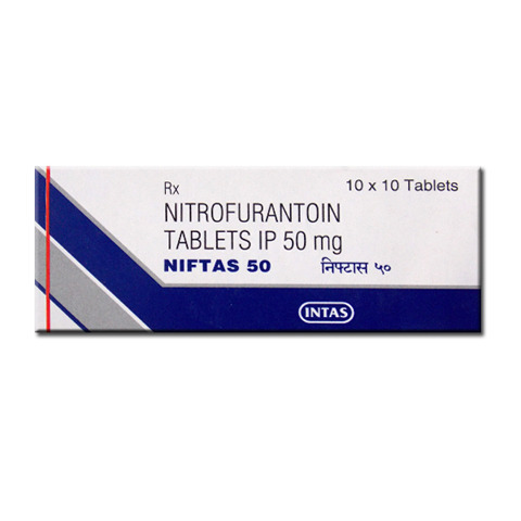 Niftas 50 Mg Tablet Nitrofurantoin Tablets