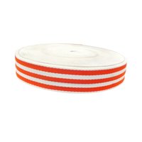 40 MM DOUBLE COLOR NIWAR TAPES SS-4641 SINDURI SS RAW WHITE
