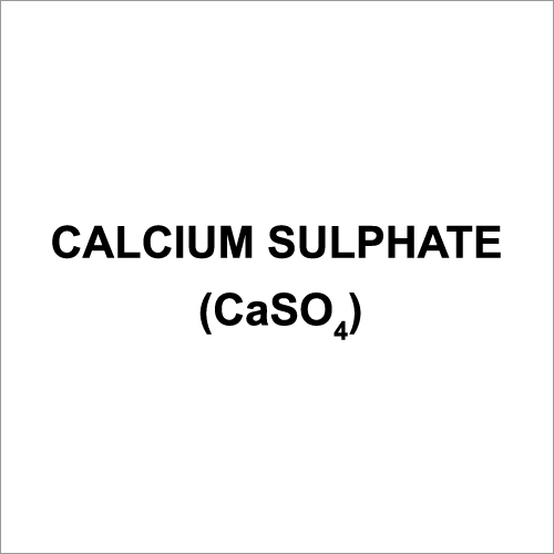 Calcium Sulphate (CaSO4)