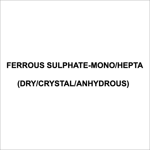Ferrous Sulphate-MonoHepta (Dry-Crystal-Anhydrous)