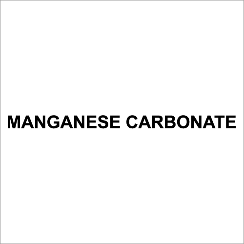 Manganese Carbonate