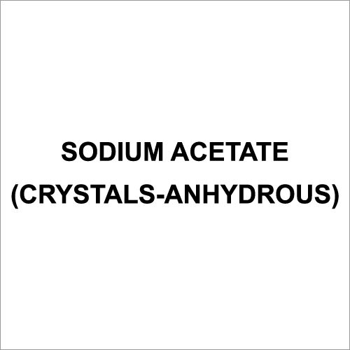 Sodium Acetate (Crystals-Anhydrous)