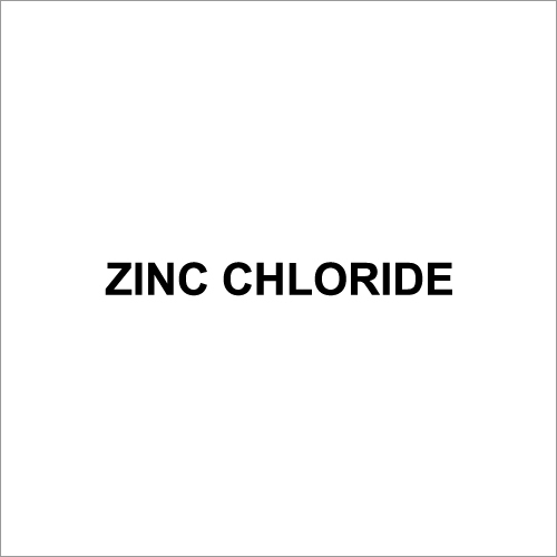 Zinc Chloride In Ahmedabad, Gujarat At Best Price Zinc Chloride