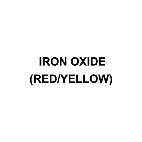 Iron Oxide (Red-Yellow)