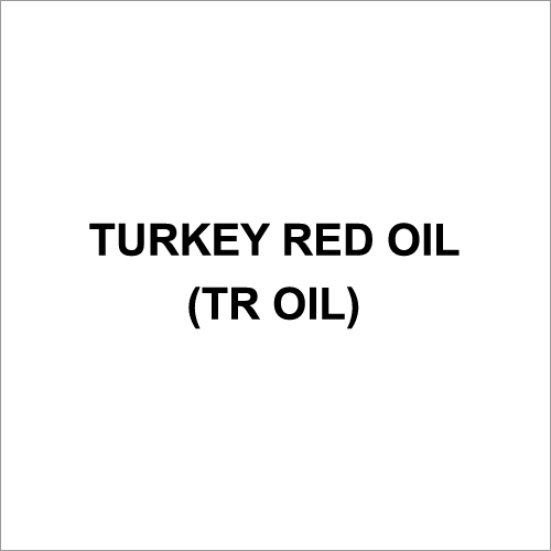 Turkey Red Oil (TR Oil By KALPANA CHEMICALS GROUP