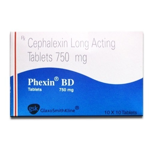 Phexin BD 750mg Tablet (Cefalexin (750mg)