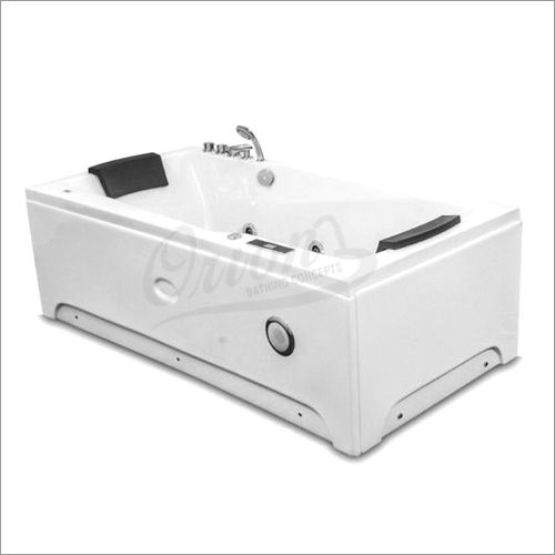 White 72X36X24 Inch Massage Bathtub