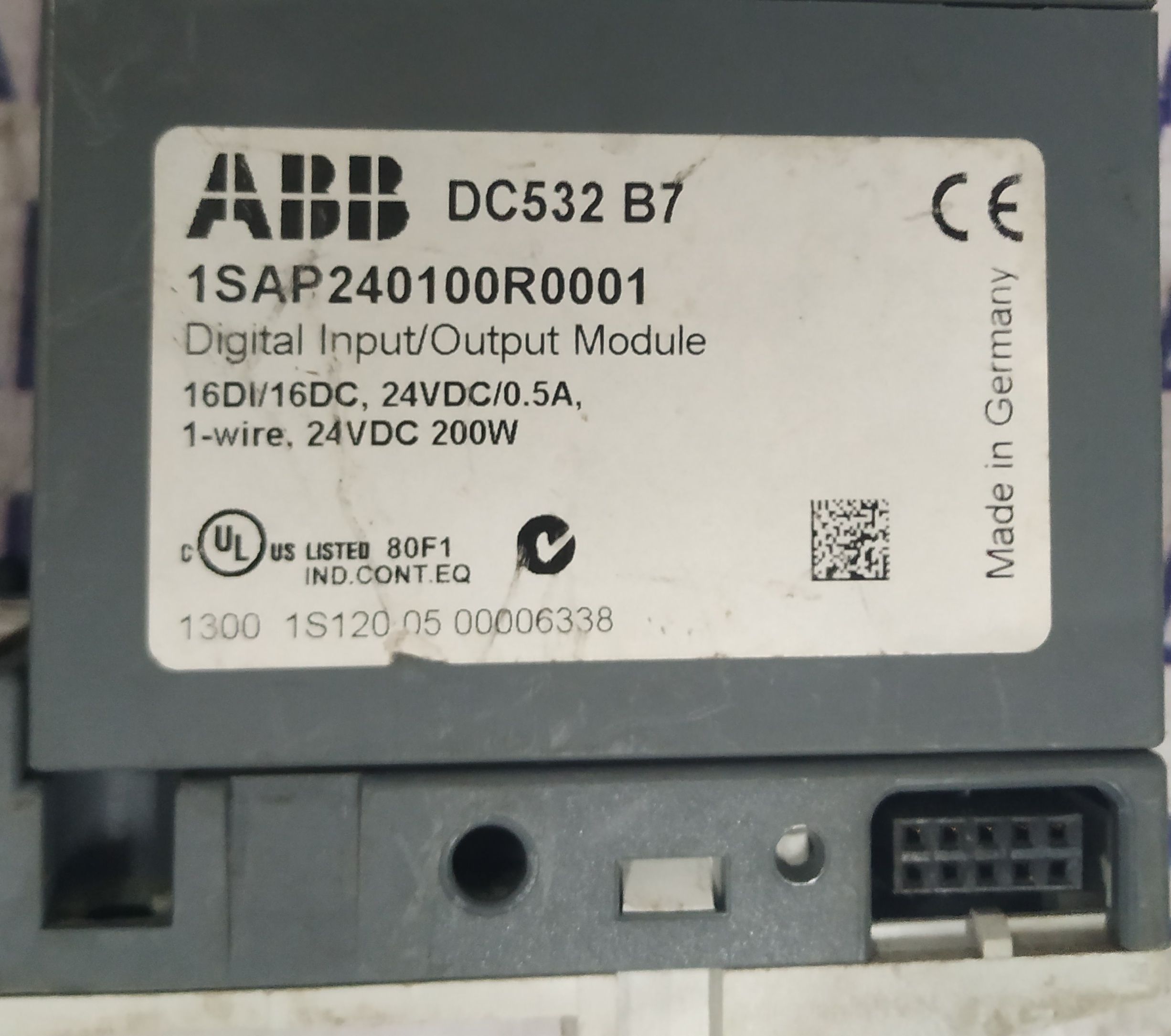 ABB DIGITAL I/O MODULE 1SAP240100R0001