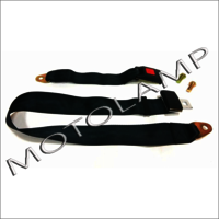 Seat Belt - Pu Leather, Adjustable For All Sizes | Quick Release Buckle For Enhanced Passenger Safety