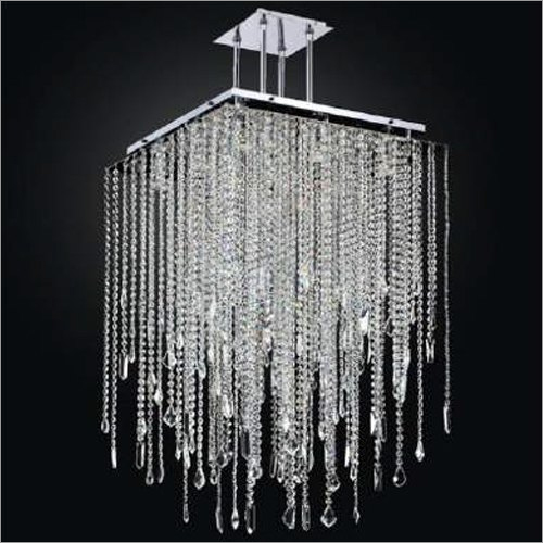 Hanging Roof Mount Square Chandelier