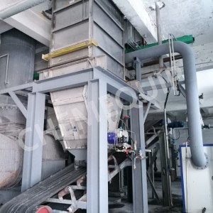 Bulk Solid Plate Heat Exchanger