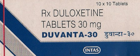 Duvanta 30(duloxetine Hydrochloride 30mg)