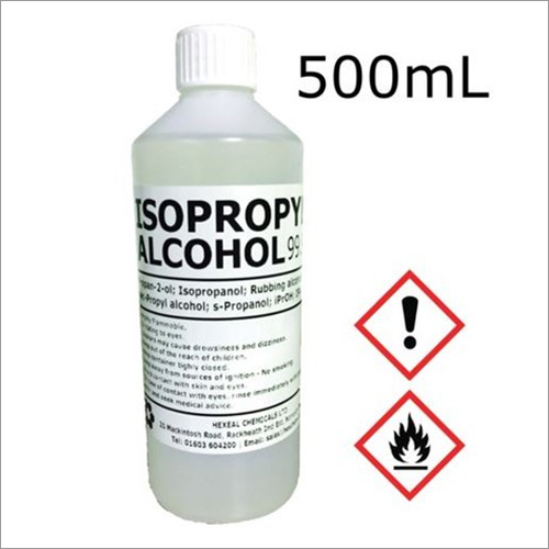 Isopropyl Alcohol 99%, 500 ml Bottle