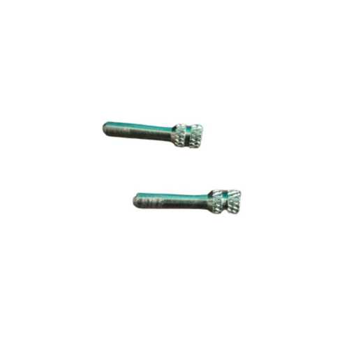 Brass Knurling Pin - Brass, 5mm Diameter x 20mm Length, M3 Thread | Durable, Precise, Corrosion Resistant, Fine Knurling