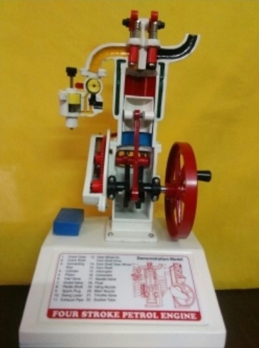 Red Or White Petrol Engine 4 Stroke