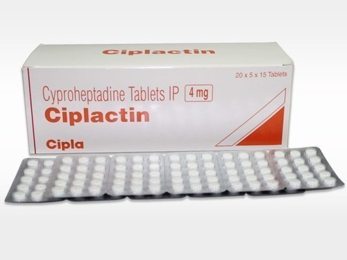 Cyproheptadine Hcl Medicine Ciplactin 4 Mg Tablets