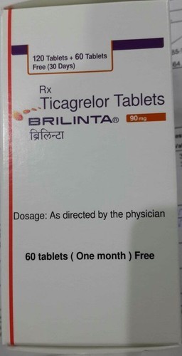 Brilinta 90mg Tablet (Ticagrelor (90mg)