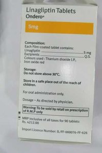 Linagliptin Tablets Ondero Tablets