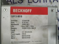 BECKHOFF FANLESS CONTROL CABINET INDUSTRIAL PC C6915-0010