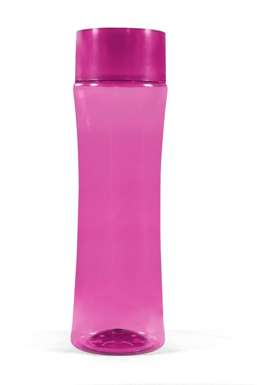 Set Of 6 Curve Fridge Water Bottle 1 Ltr
